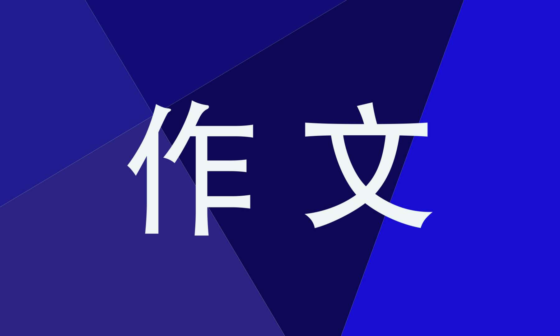 初三一路有你作文700字