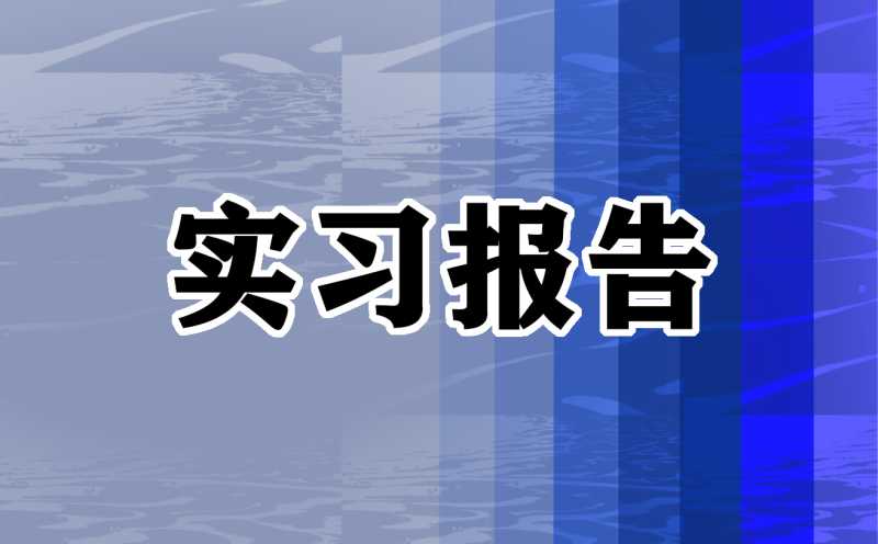 大学毕业实习总结范文