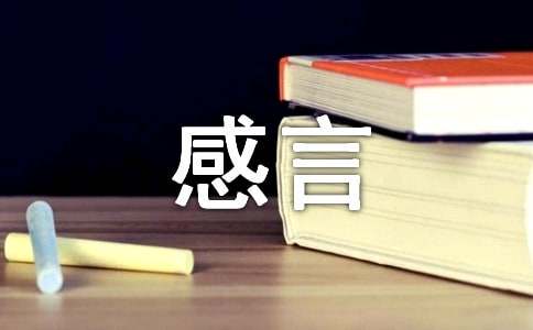 【实用】人生感言语录摘录41条