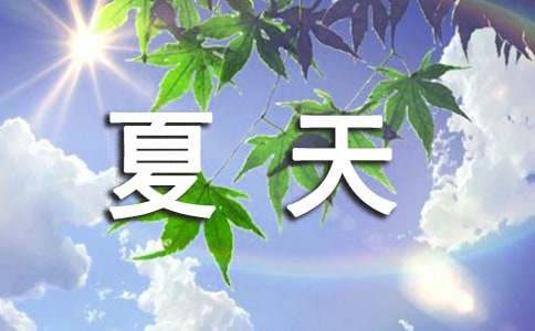 夏天的周记600字