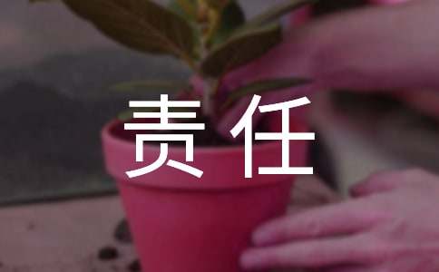 精选责任心的作文汇编5篇