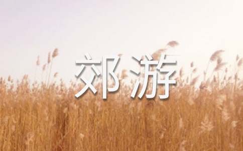 郊游的作文600字合集5篇