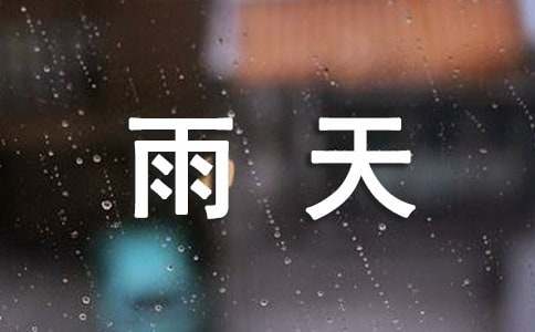 雨天的经典语录