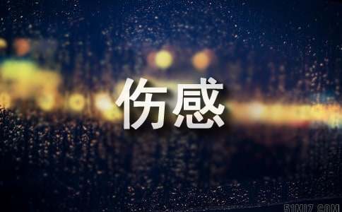 伤感心情个性签名(合集15篇)